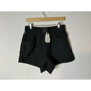 Women's Prana Black Crossback Shorts Sz: M NWT $75